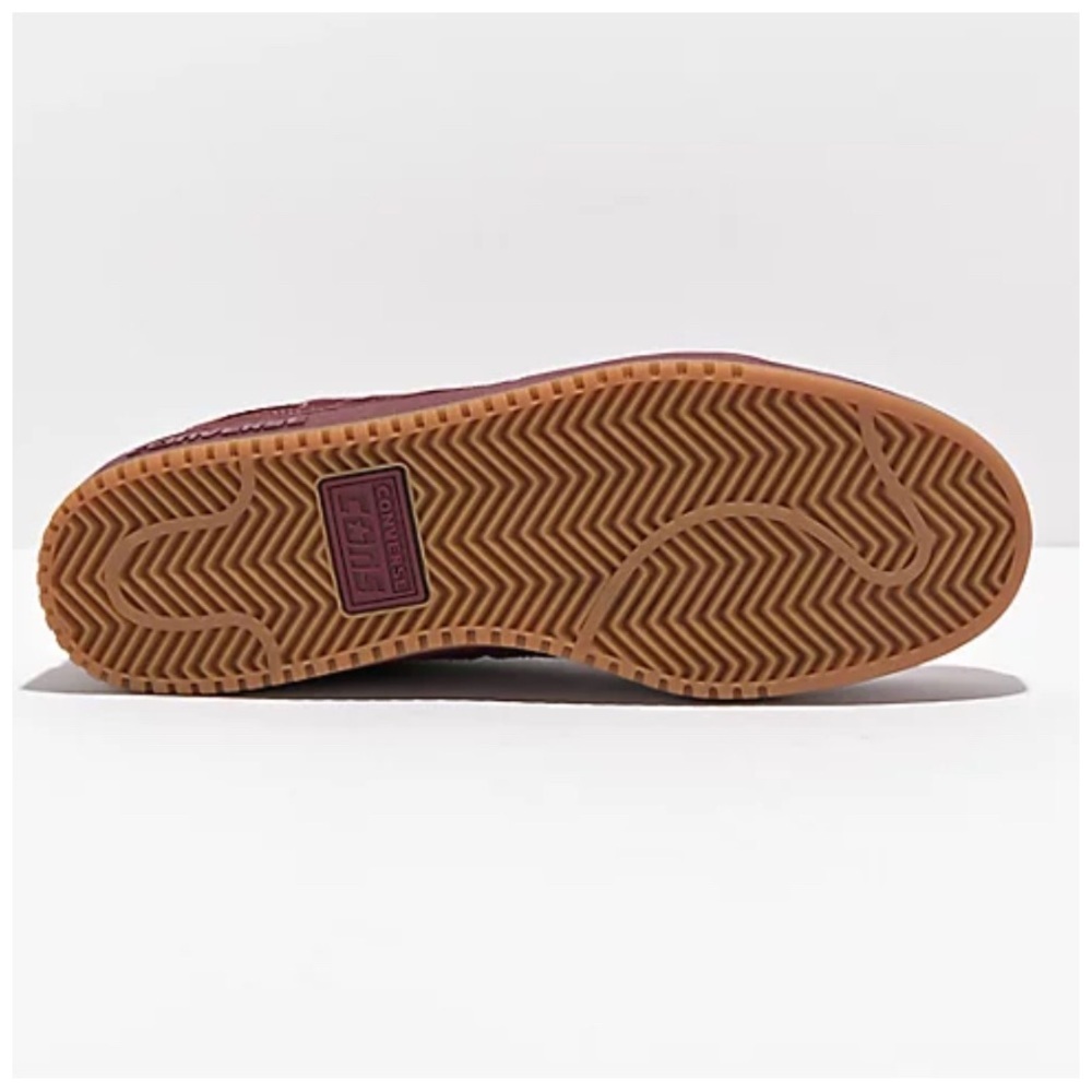 Converse Men’s AS-1 Pro Suede Skate Shoes. Dark Burgundy & Egret. Size 9.5 NWT - Picture 11 of 16